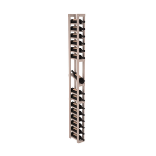 Elementcollection 1 Column Display Row Wood Wine Rack Greywash Stained