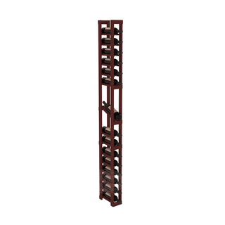 Elementcollection 1 Column Display Row Wood Wine Rack Cherry Stained