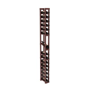Elementcollection 1 Column Display Row Wood Wine Rack Cherry Stained