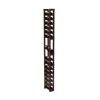Elementcollection 1 Column Display Row Wood Wine Rack Walnut Stained