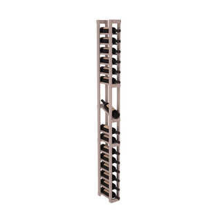 Elementcollection 1 Column Display Row Wood Wine Rack Greywash Stained