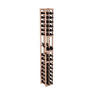 Elementcollection 2 Column Display Row Wood Wine Rack Unstained