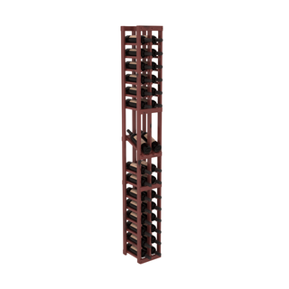 Elementcollection 2 Column Display Row Wood Wine Rack Cherry Stained