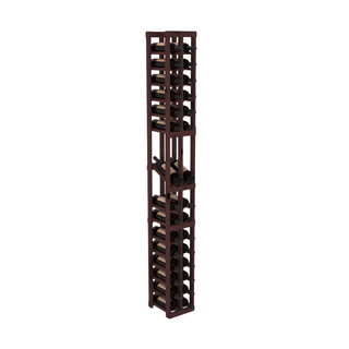 Elementcollection 2 Column Display Row Wood Wine Rack Walnut Stained