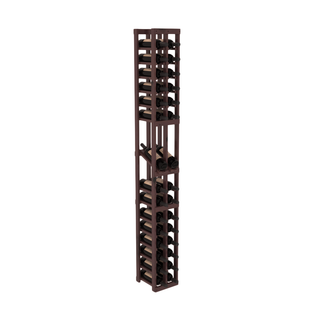 Elementcollection 2 Column Display Row Wood Wine Rack Walnut Stained