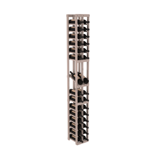 Elementcollection 2 Column Display Row Wood Wine Rack Greywash Stained
