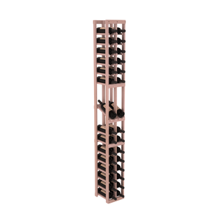 Elementcollection 2 Column Display Row Wood Wine Rack Unstained