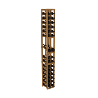 Elementcollection 2 Column Display Row Wood Wine Rack Oak Stained