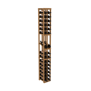 Elementcollection 2 Column Display Row Wood Wine Rack Oak Stained