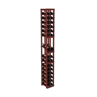 Elementcollection 2 Column Display Row Wood Wine Rack Cherry Stained