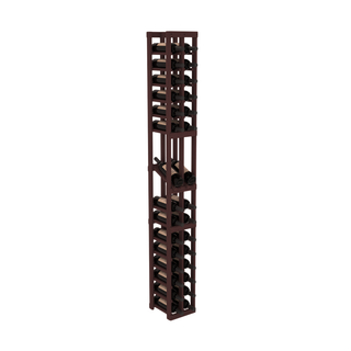 Elementcollection 2 Column Display Row Wood Wine Rack Walnut Stained