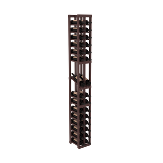 Elementcollection 2 Column Display Row Wood Wine Rack Walnut Stained