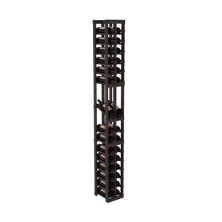 Elementcollection 2 Column Display Row Wood Wine Rack Black Stained