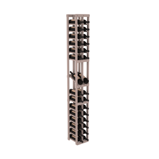 Elementcollection 2 Column Display Row Wood Wine Rack Greywash Stained