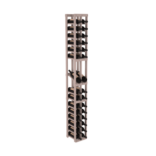Elementcollection 2 Column Display Row Wood Wine Rack Greywash Stained
