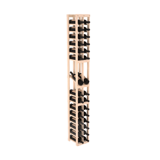 Elementcollection 2 Column Display Row Wood Wine Rack Unstained