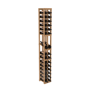 Elementcollection 2 Column Display Row Wood Wine Rack Oak Stained