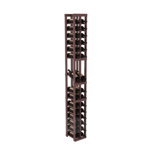 Elementcollection 2 Column Display Row Wood Wine Rack Walnut Stained