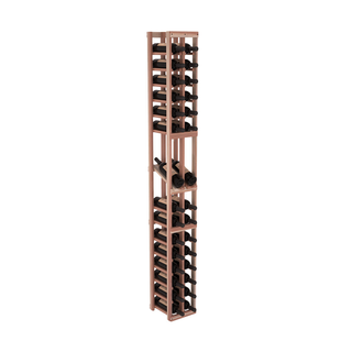 Elementcollection 2 Column Display Row Wood Wine Rack Unstained