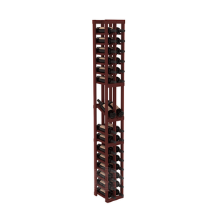 Elementcollection 2 Column Display Row Wood Wine Rack Cherry Stained