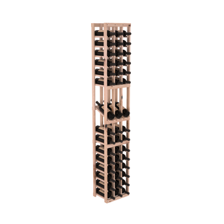 Elementcollection 3 Column Display Wood Wine Rack Unstained