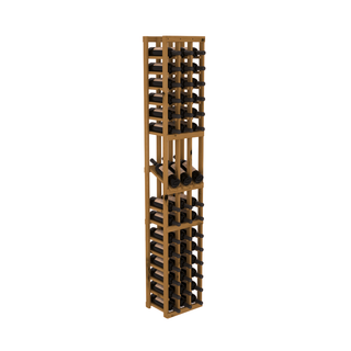 Elementcollection 3 Column Display Wood Wine Rack Unstained