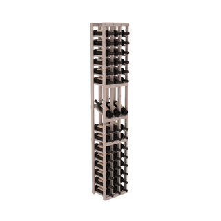 Elementcollection 3 Column Display Wood Wine Rack Greywash Stained