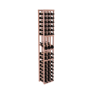 Elementcollection 3 Column Display Wood Wine Rack Greywash Stained