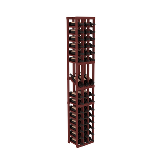 Elementcollection 3 Column Display Wood Wine Rack Oak Stained
