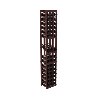 Elementcollection 3 Column Display Wood Wine Rack Cherry Stained