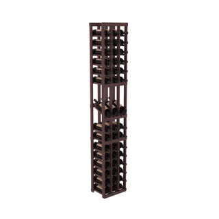 Elementcollection 3 Column Display Wood Wine Rack Walnut Stained
