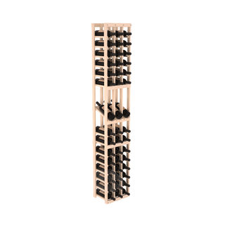 Elementcollection 3 Column Display Wood Wine Rack Unstained