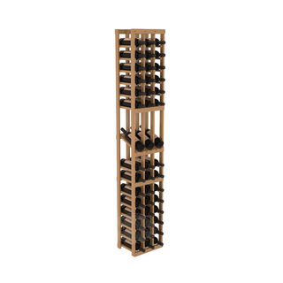 Elementcollection 3 Column Display Wood Wine Rack Oak Stained