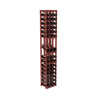 Elementcollection 3 Column Display Wood Wine Rack Cherry Stained
