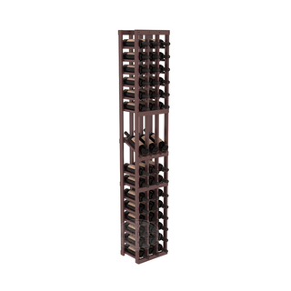 Elementcollection 3 Column Display Wood Wine Rack Walnut Stained