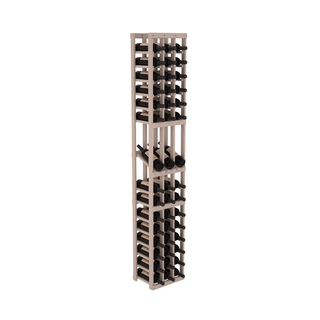 Elementcollection 3 Column Display Wood Wine Rack Black Stained
