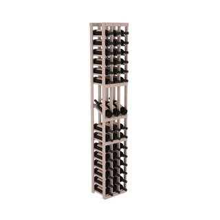 Elementcollection 3 Column Display Wood Wine Rack Greywash Stained