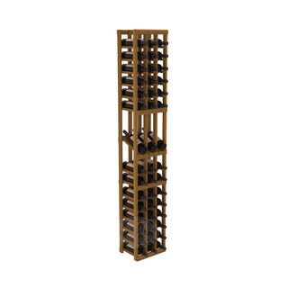 Elementcollection 3 Column Display Wood Wine Rack Unstained