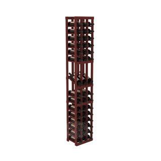 Elementcollection 3 Column Display Wood Wine Rack Oak Stained