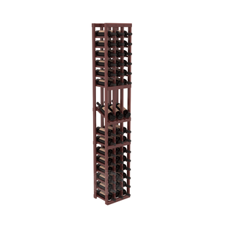 Elementcollection 3 Column Display Wood Wine Rack Cherry Stained