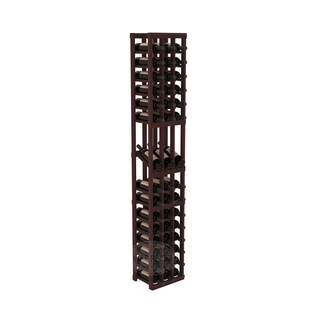 Elementcollection 3 Column Display Wood Wine Rack Cherry Stained