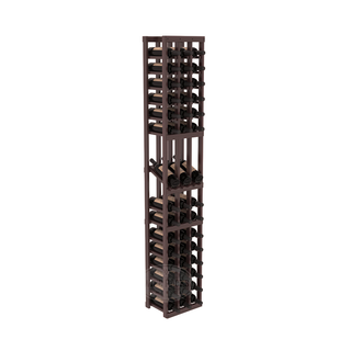 Elementcollection 3 Column Display Wood Wine Rack Walnut Stained