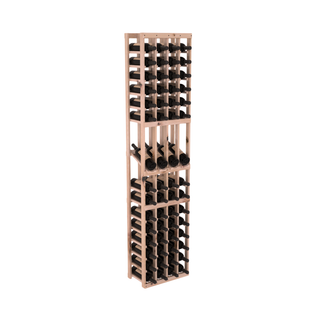 Elementcollection 4 Column Display Wood Wine Rack Unstained