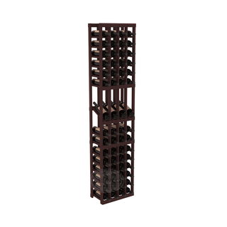 Elementcollection 4 Column Display Wood Wine Rack Walnut Stained