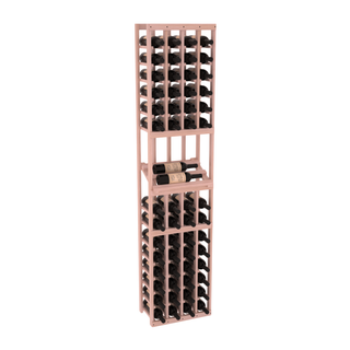 Elementcollection 4 Column Side Display Wood Wine Rack Unstained