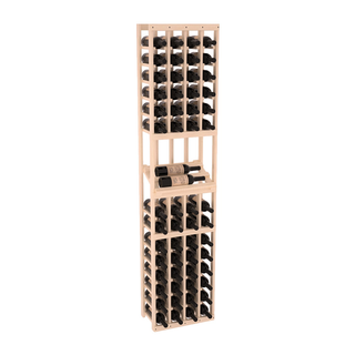 Elementcollection 4 Column Side Display Wood Wine Rack Unstained