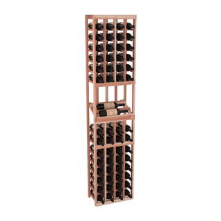 Elementcollection 4 Column Side Display Wood Wine Rack Unstained