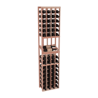 Elementcollection 4 Column Side Display Wood Wine Rack Unstained