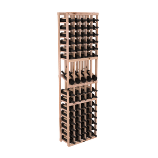 Elementcollection 5 Column Display Wood Wine Rack Unstained
