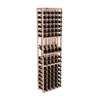 Elementcollection 5 Column Display Wood Wine Rack Unstained